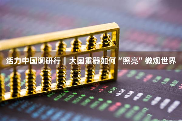 活力中国调研行｜大国重器如何“照亮”微观世界